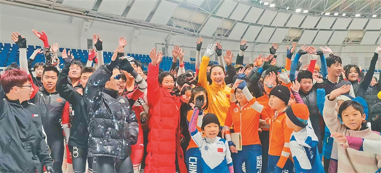 中国速滑冬奥会首金得主