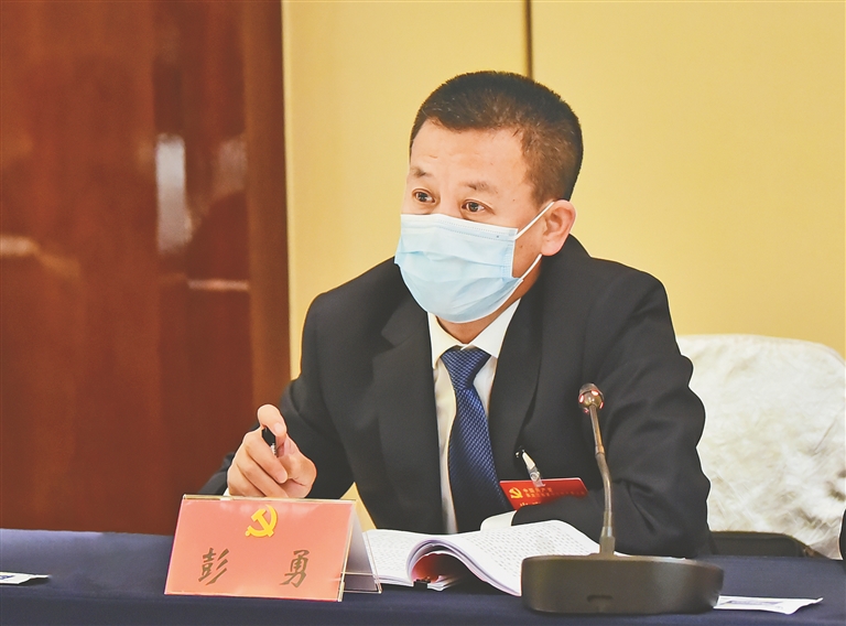 春潮涌竞争先彭勇肇东争当全省县域经济排头兵